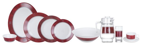 Сервіз LUMINARC RUBIS, 46 предметів