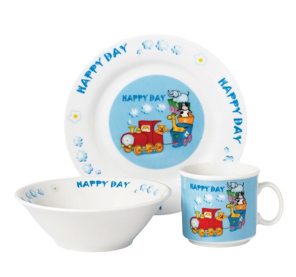 Дитячий набір LIMITED EDITION HAPPY TRAIN, 3 предмети