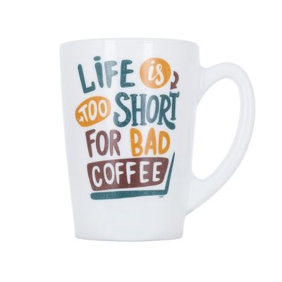 Чашка Luminarc New Morning Life Is Short