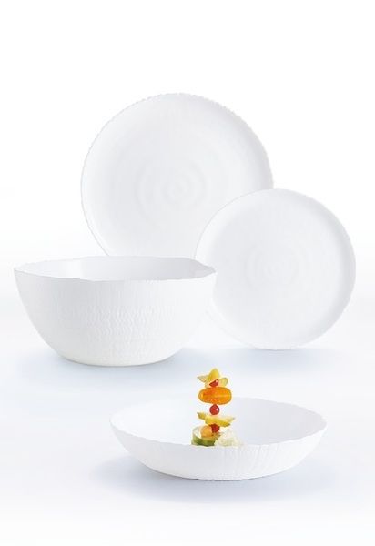 Сервіз Luminarc Ammonite White, 19 предметів