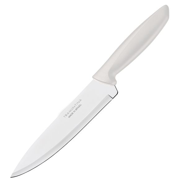 Ніж Chef Tramontina Plenus light grey, 178 мм
