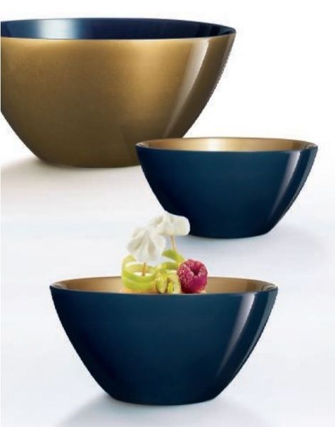 Набір салатників Luminarc Blue&Gold, 7 предметів