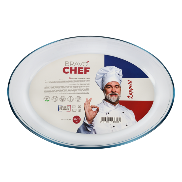 Форма BRAVO CHEF, 35x24x6 см